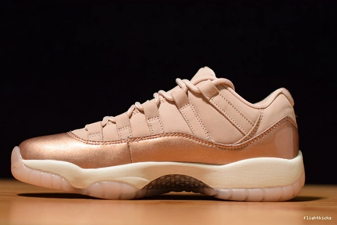 Low AH7860-105 Air Rose Gold GS Jordan 11 1020